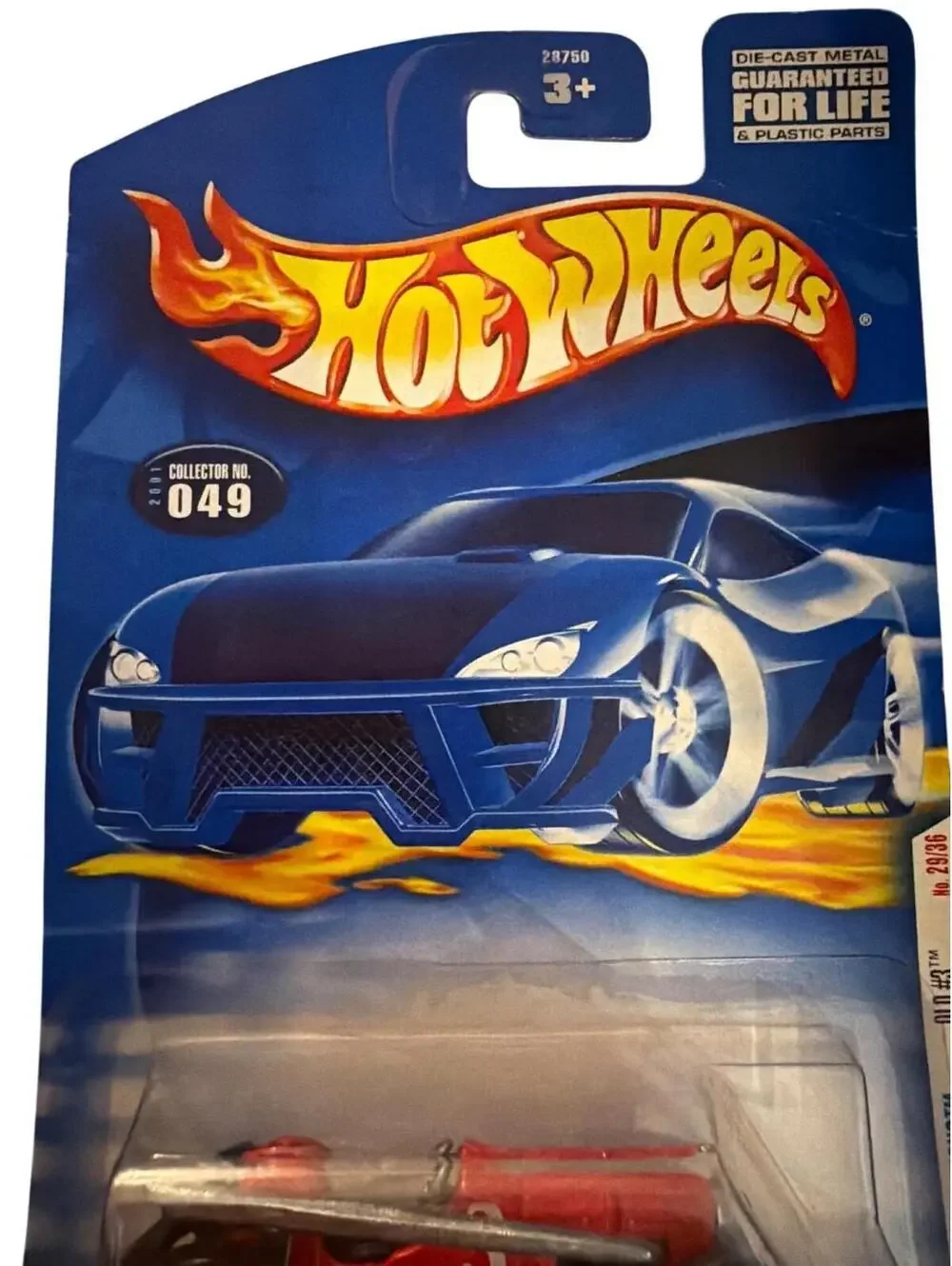 Hot Wheels 2007 First Editions Old #3 Die-Cast Car No. 29/36 Red & Black